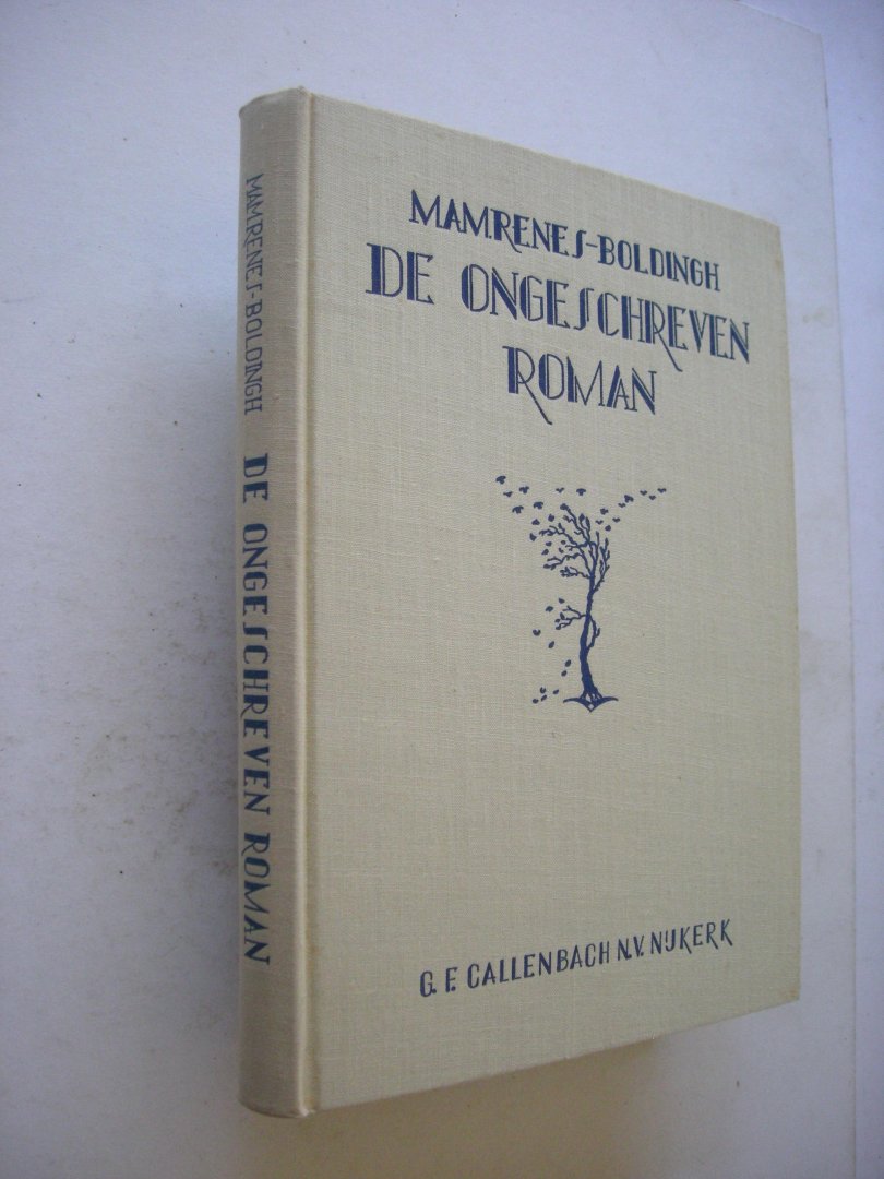 Renes-Boldingh, M.A.M. / Reinderhoff, R. illustr. - De ongeschreven roman