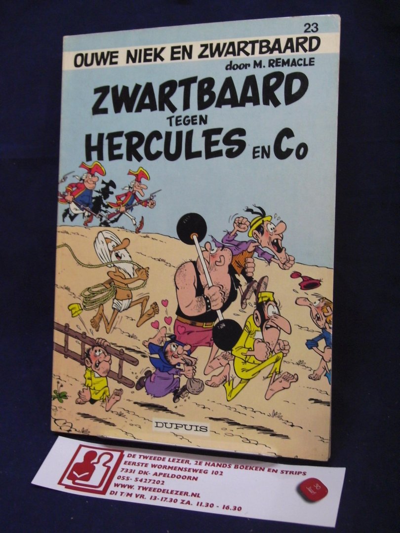 Remacle, M - Ouwe Niek en Zwartbaard  23 / Zwartbaard tegen Hercules en Co