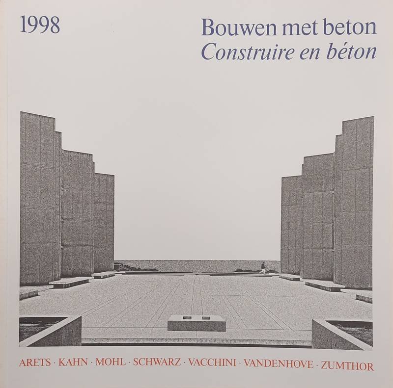 BETON. - Bouwen met beton/ Construire en beton 1998.