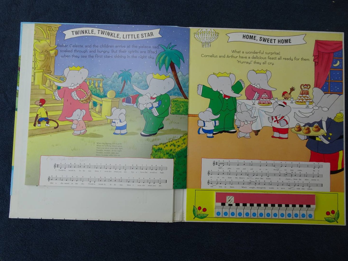Gilbert, J.C. & Justine Paul. - Mini-Piano. Favorite Songs of Babar.