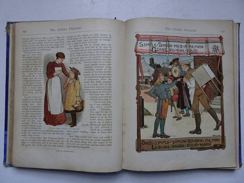 Wood, Theodore, Molesworth, Mrs., a.o.. - The Child's Pictorial. Year 1894 & 1895.