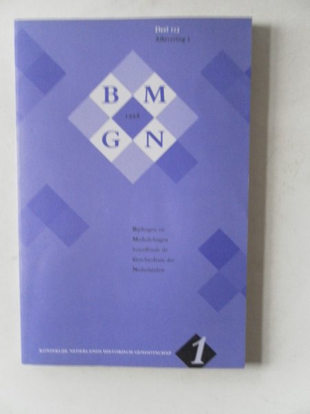 Boone, M.; Locher Scholten, E.B. e.a. - Bijdragen en mededelingen betreffende de geschiedenis der Nederlanden 113e jaargang nr.1