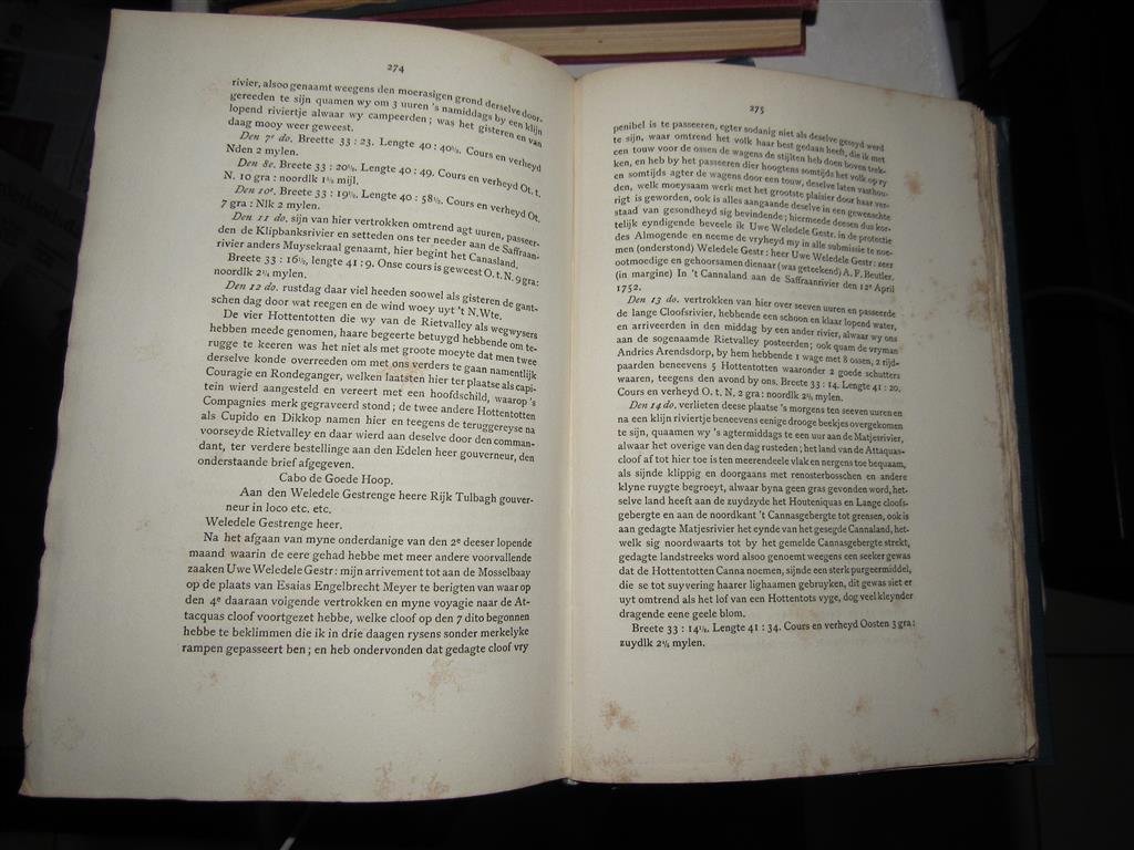 Godée Molsbergen, E.C.; inleiding van R. Posthumus Meyjes - Reizen in Zuid-Afrika in de Hollandse tijd. Deel 3: Tochten langs de Z.O.-kust en naar het oosten 1670-1752