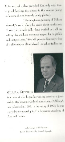 Kennedy, William - Riding the yellow trolley Car  Selected Non Fiction