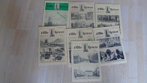 Redactie - d`Olle Grieze. Een nostalgisch tweemaandelijks tijdschrift. Eerste jaargang nrs 3, 4, 5 en 6. Tweede jaargang nrs 7, 8 en 9
