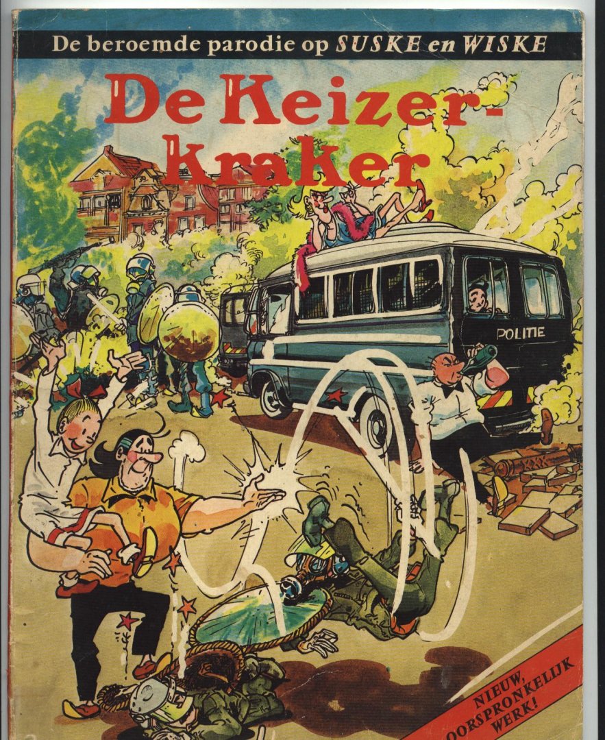  - de keizer-kraker de beroemde parodie op Suske en Wiske