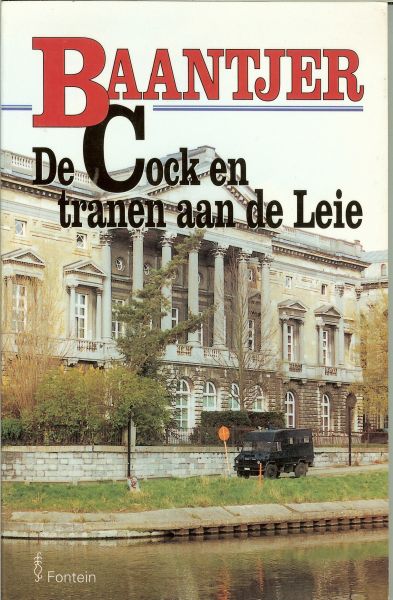Baantjer, Appie .. Foto omslag Dirk Vanoutryve - De Cock en tranen aan de Leie