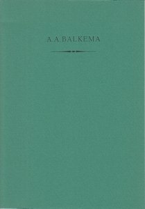 (BALKEMA, A.A.). MULDER, Reinjan - A.A. Balkema.