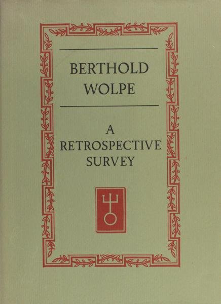 Wolpe, Ronald. - A retrospective survey.