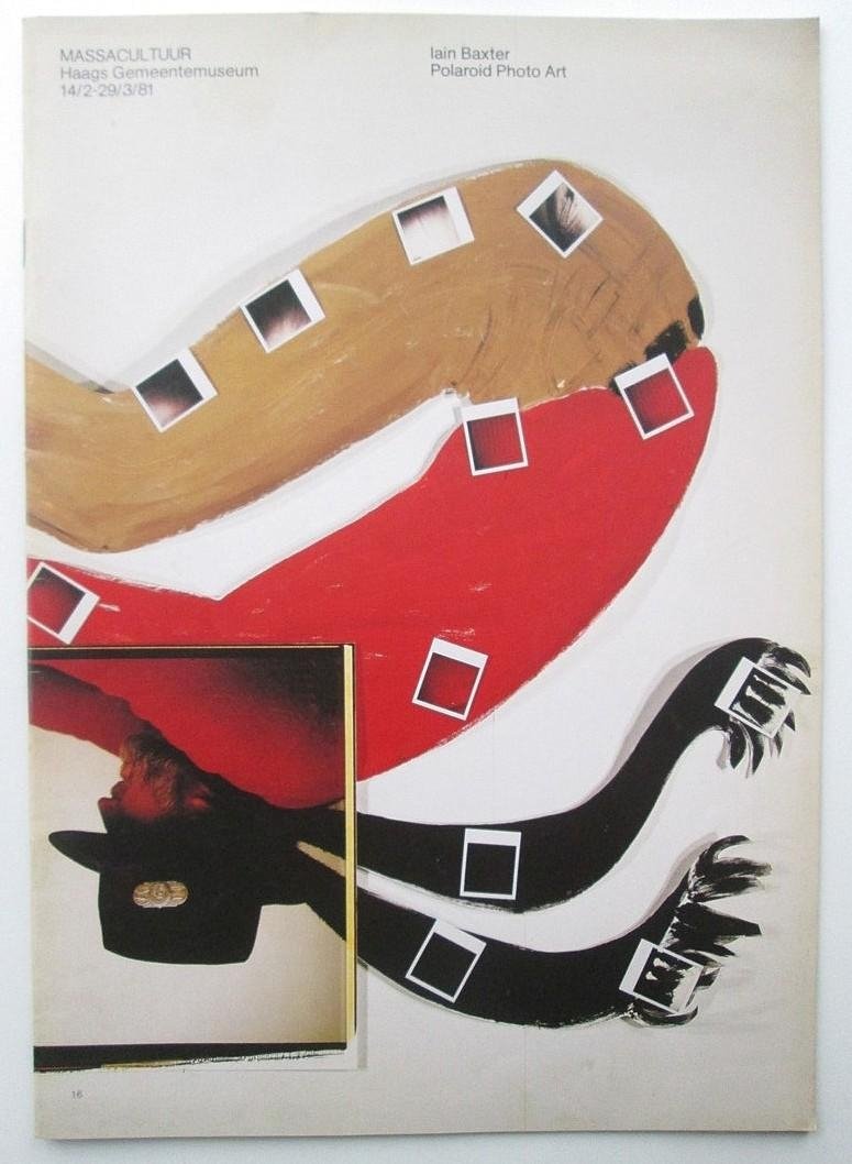 Enno Develing - Iain Baxter: Polaroid Photo Art - Massacultuur 14/2-29/3/81