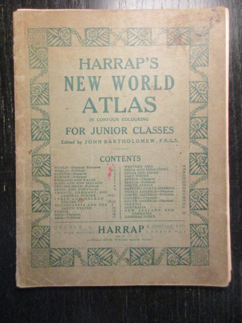 John Bartholomew - Harrap's New World Atlas for Junior Classes