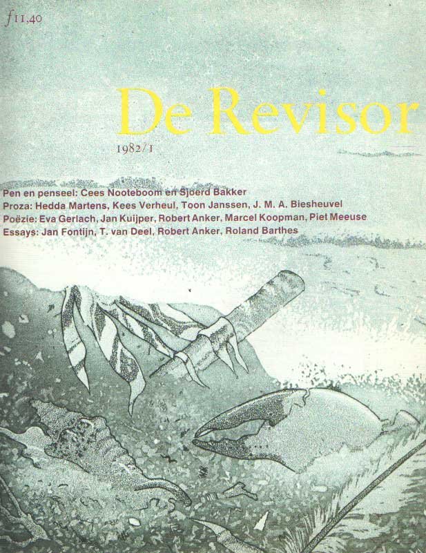Fontein, Jan e.a. (redactie) - De revisor. 9de jaargang, no. 1