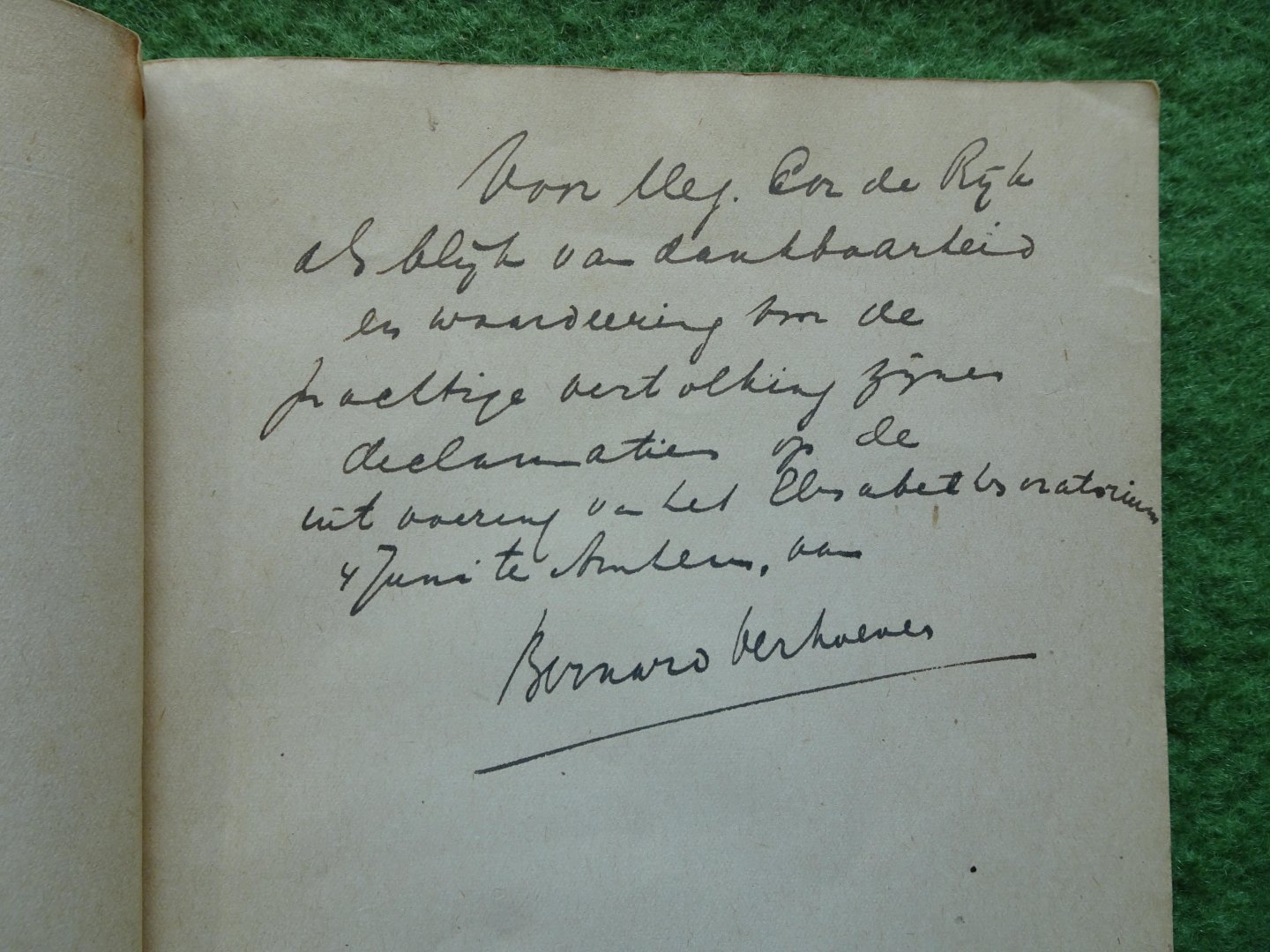 Verhoeven, Bernard - VAN SCHIJN EN SCHEMER
