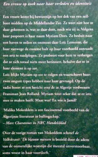 Mokeddem, Malika - Een vrouwelijke Odysseus, N'zid