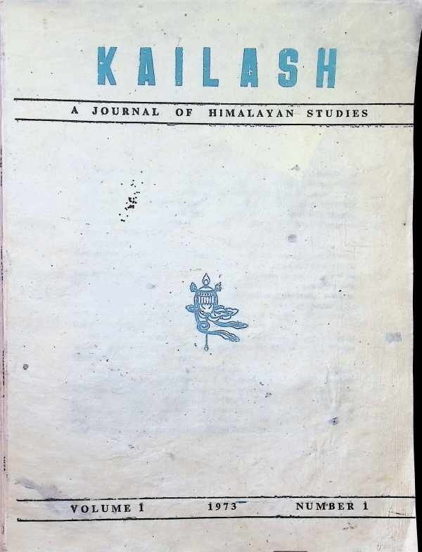 collectief - Kailash  A journal of Himalayan Studies  12 annuals 1973 - 1985