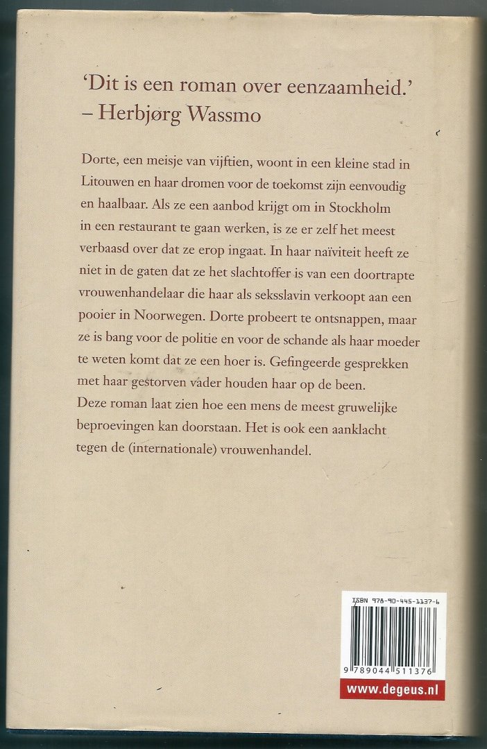 Wassmo, Herbjorg - Een glas melk