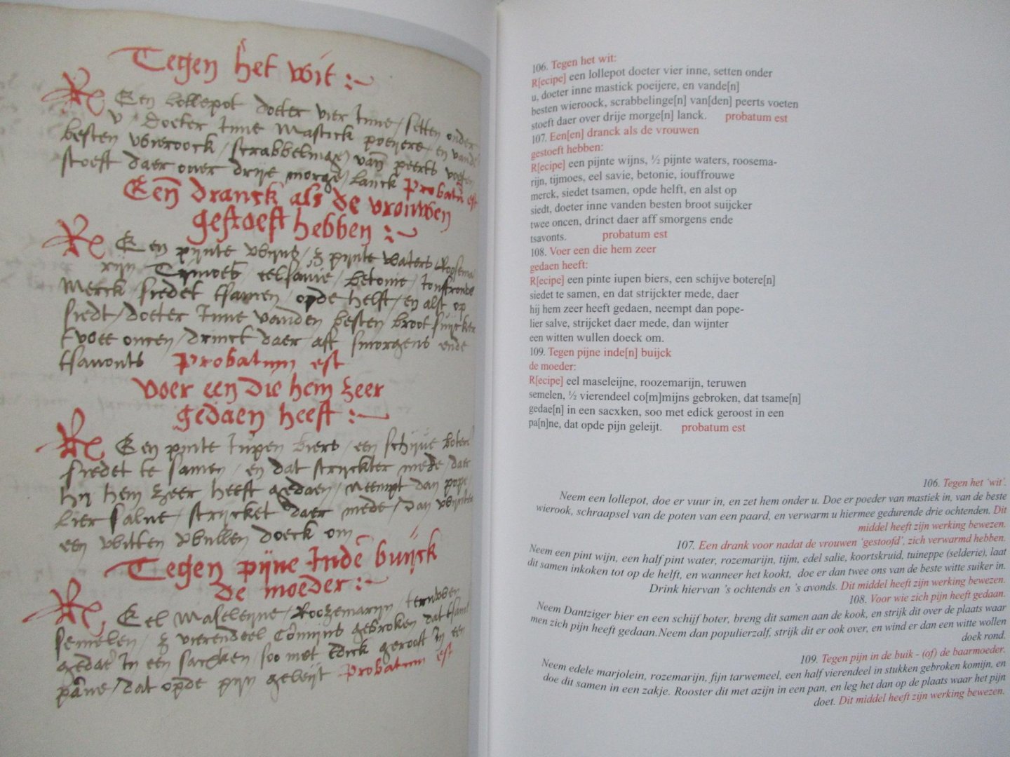 Keersmaeker, Frank. - Een gekruid verhaal. Een zestiende eeuws handschrift met geneeskundige recepten.