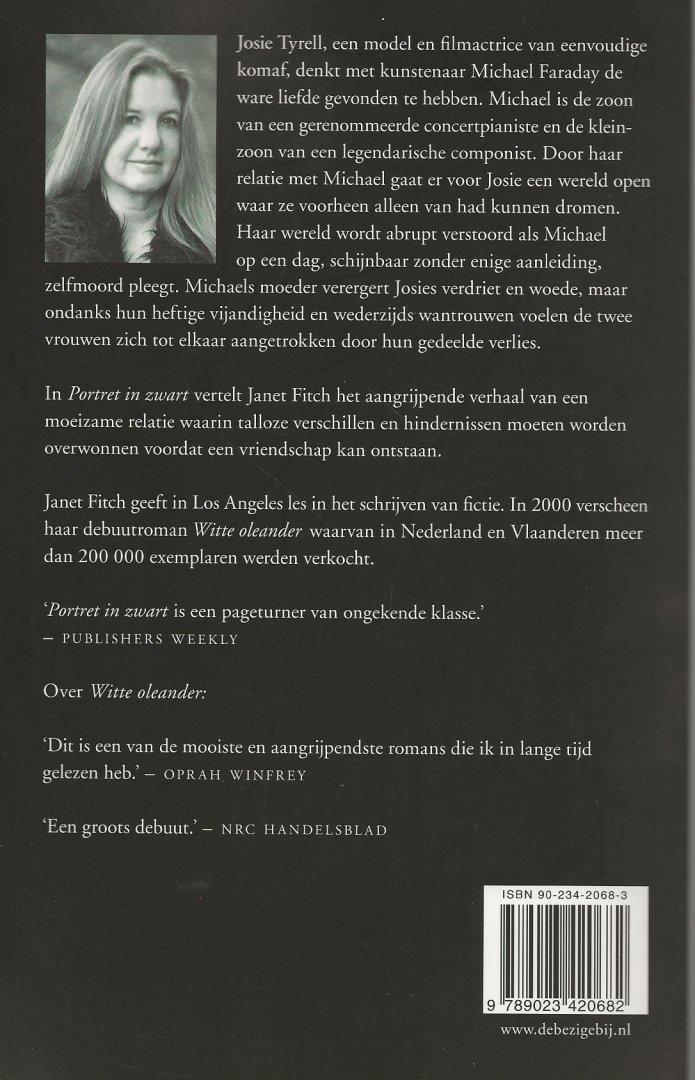 Fitch, Janet . Vertaling Bartho Kriek en Ronald Vlek - Portret in Zwart