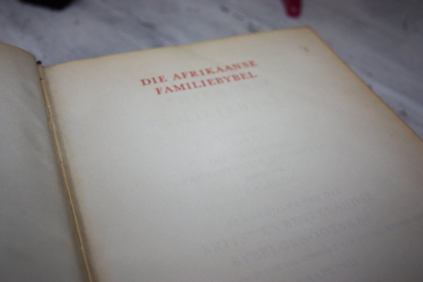  - DIE AFRIKAANSE FAMILIEBYBEL 1953