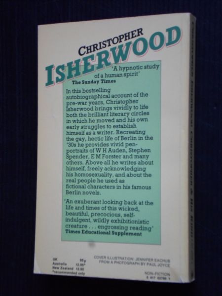 Isherwood, Christopher - Christopher and his kind, 1929-1939