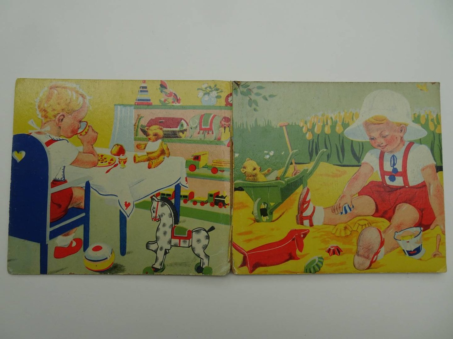 Tante Corrie. - Goede morgen kleine man. Prentjes om bij te vertellen door Tante Corrie.