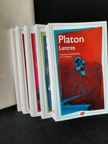 Platon, - Oevres. 5 livres.