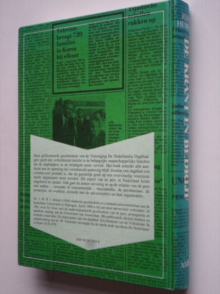 Hemels, Joan - De krant in bedrijf, 75 jaar samenwerking en samenleving