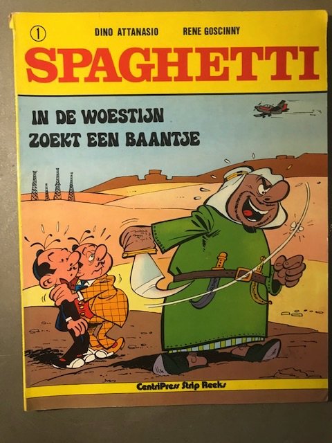Dina Attanasio, Ren√© Goscinny - Spaghetti in woestijn / zoekt een baanjte. Spaghetti 1