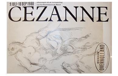 REITSMA, LEX. - Cézanne. 9 juni t/m 18 septmebr 1988. Tekeningen uit de verzameling van het Kunstmuseum Basel.