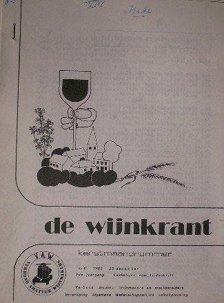 red. - De wijnkrant. 1983.