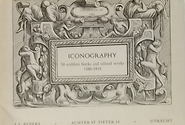 Beijers, J.L. - Iconography 50 emblem books and related works 1560-1816