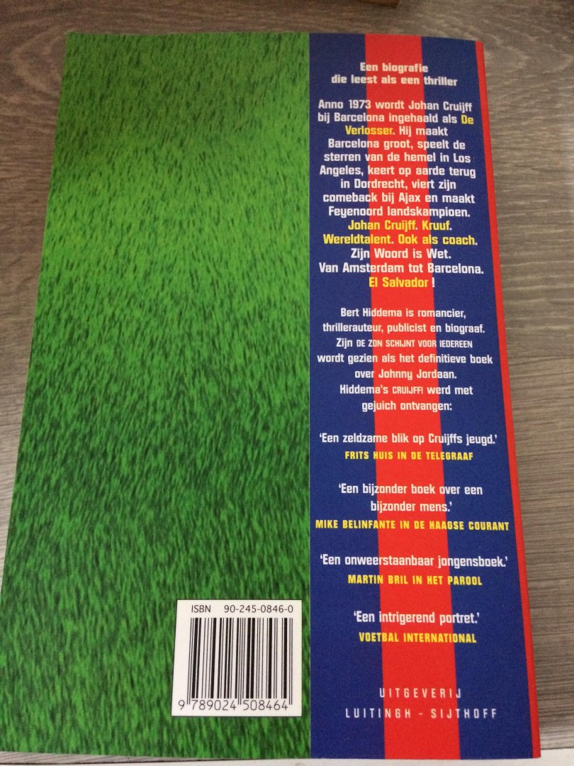 Hiddema, B. - El Cruijff! / druk 1