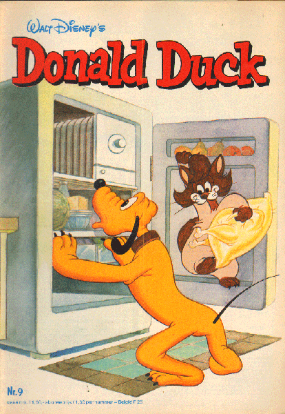 Disney, Walt - Donald Duck 1982 nr. 09, Een Vrolijk Weekblad, goede staat