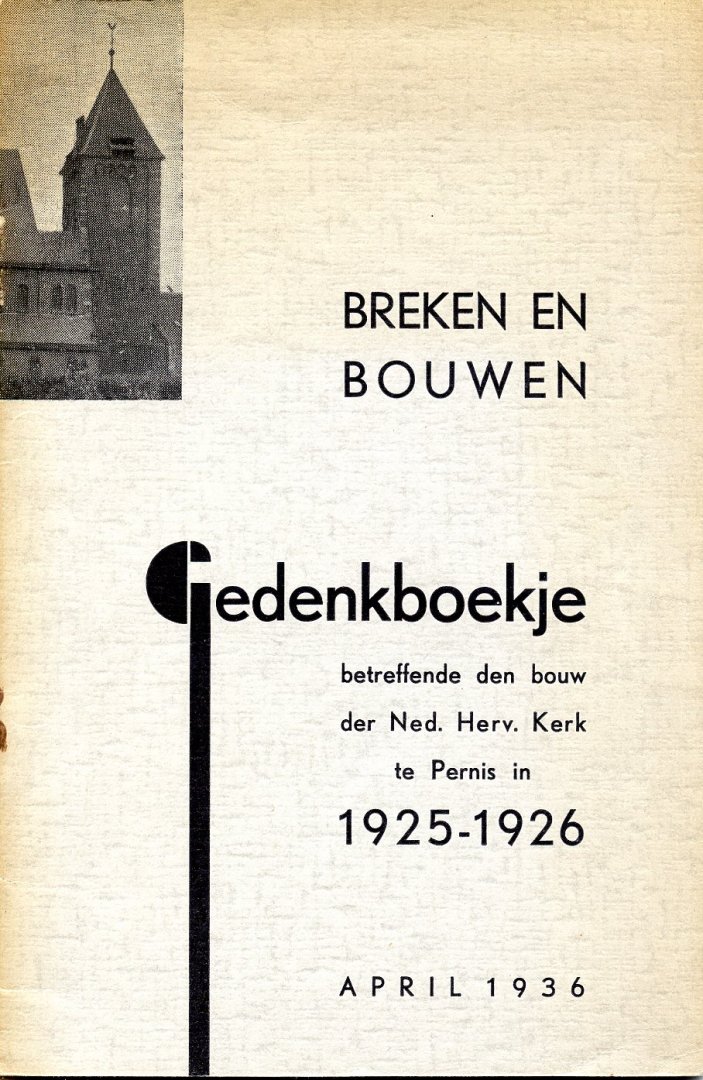  - Breken en Bouwen Pernis 1925-1926