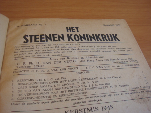 Diversen Auteurs - Het steenen koninkrijk 6e jaargang compleet gebundeld