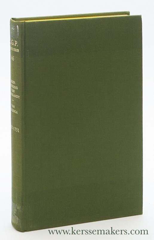 Rappard, W. A. van. - Briefwisseling tussen Simon van Slingelandt en Sicco van Goslinga 1697 - 1731.