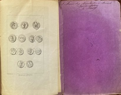 SCHODT, Alph. DE - Médailles et tessères romaines inédites. (With dedication by the author).