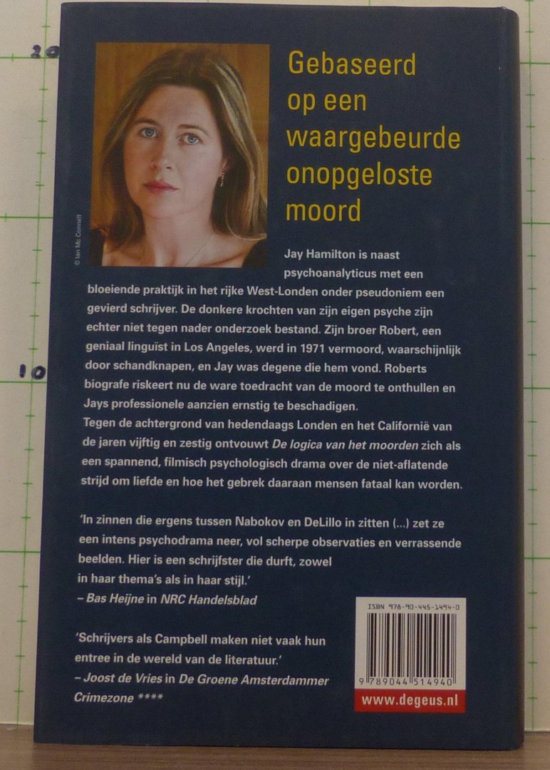 Campbell, Aifric - de logica van het moorden