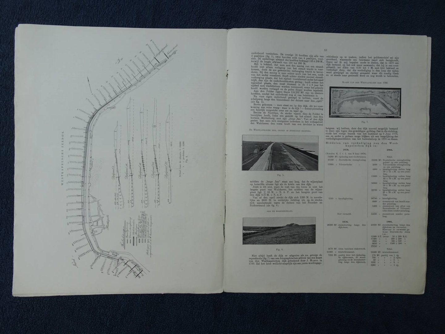 Frederiks, J.A., L. van Krimpen, Jos. van Raalte, et al. - Koninklijk Instituut van Ingenieurs. Technische mededeelingen als inleiding tot het bezoek aan Zeeland van 18-20 augustus 1904.