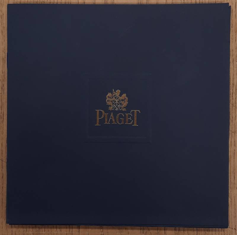 PIAGET. - Audemars Piguet, Watch Catalogs [Gold Bracelets, Leather Straps, Jewellery], 3 booklets in portfolio.