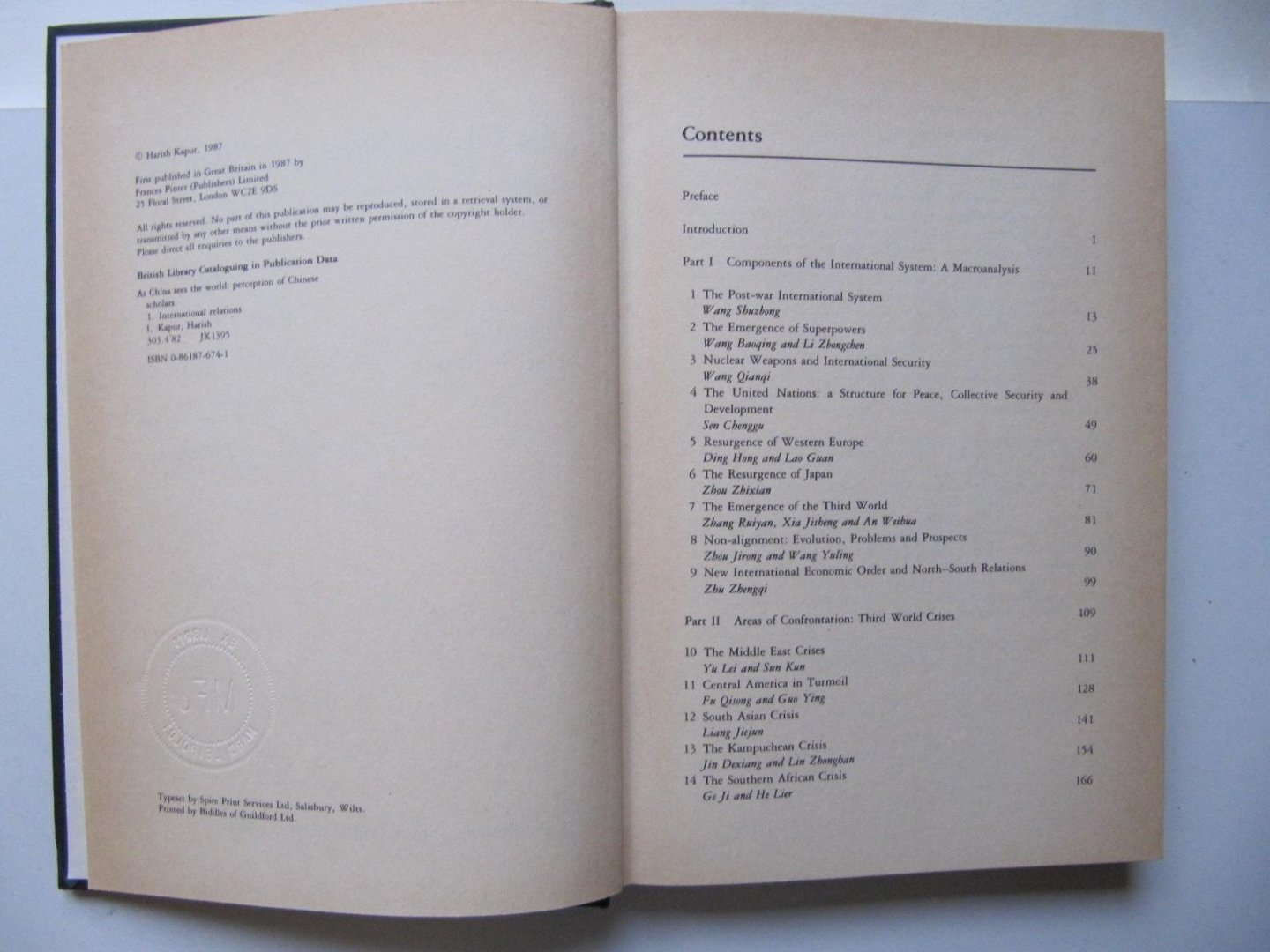 Harsh Kapur - As China Sees the World