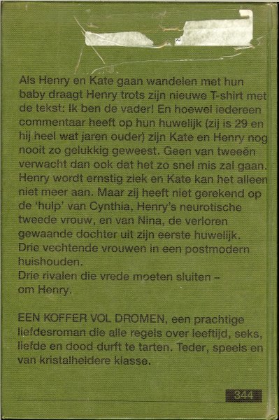 Thurm, Marian .. Vertaald uit het engels door Henry in Love - Een koffer vol dromen .. grootdruk  nr 344