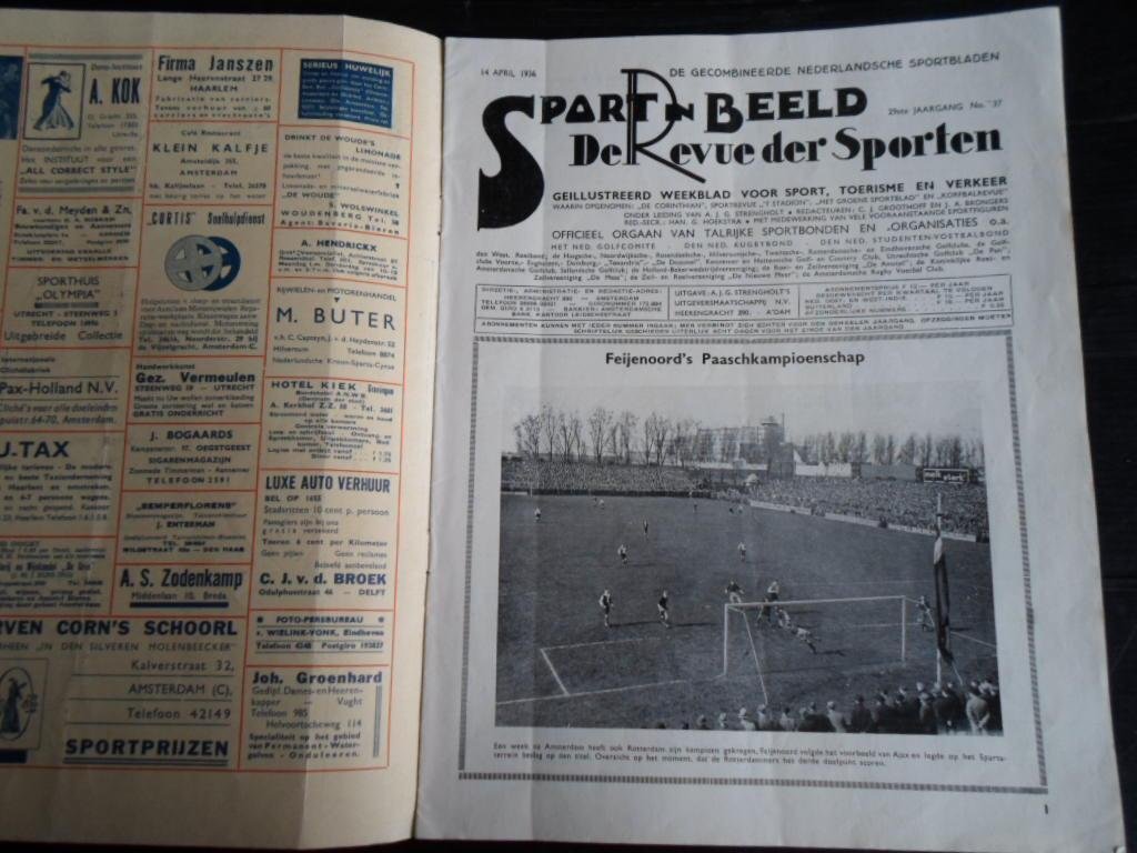  - Sport in Beeld, De Revue der Sporten, De gecombineerde nederlandsche sportbladen