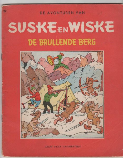 Vandersteen,Willy - Suske en Wiske de brullende berg
