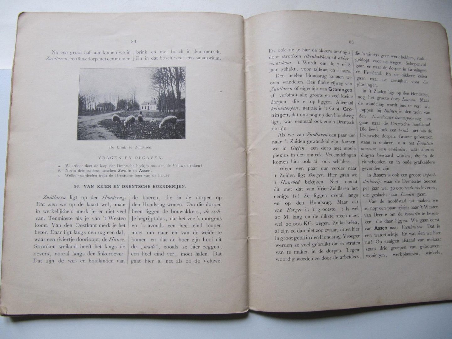 S. Linschoten - Kaart en Landschap - eerste deeltje