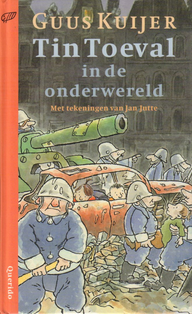 Kuijer, Guus - Tin Toeval in de Onderwereld, met tekeningen van Jan Jutte, Jeugdsalamander, 116 pag. kleine hardcover, gave staat