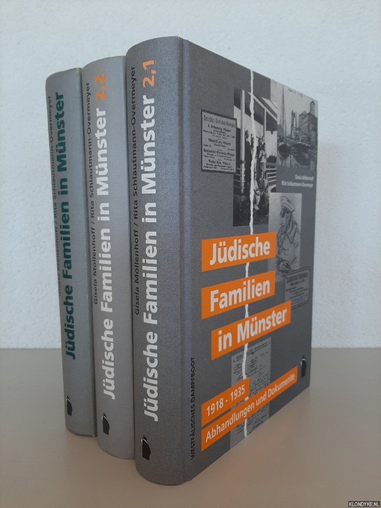 Möllenhof, Gisela & Rita Schlautmann-Overmeyer - Jüdische Familien in Münster 1935-1945 (3 volumes)