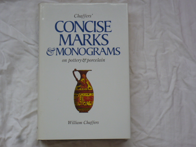 Chaffers, William - Concise Marks & Monograms
