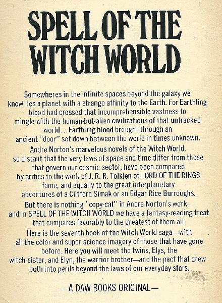 Norton, Andre - Spell of the witchwordl