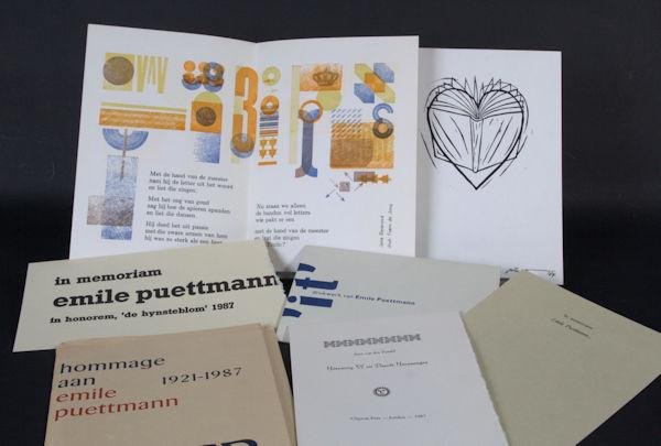  - Hommage aan Emile Puettmann. 1924-1987